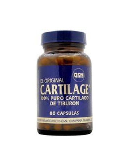 El Original Cartilage 80 cápsulas de 740mg Gsn