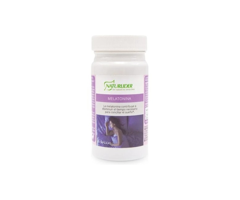 Melatonina 30 cápsulas de 566mg Naturlider