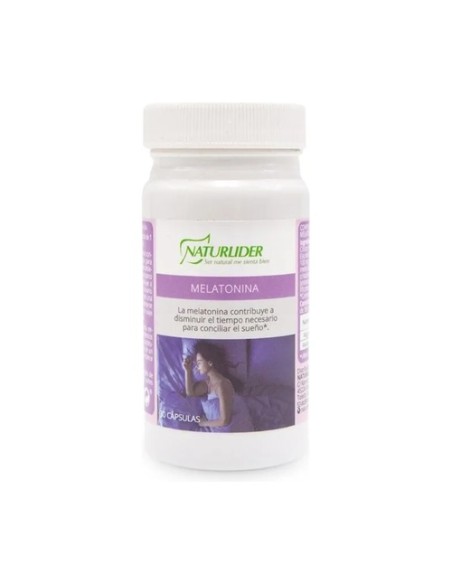 Melatonina 30 cápsulas de 566mg Naturlider