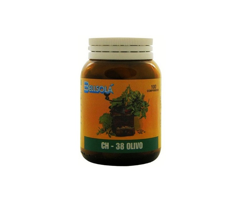 Ch-38 Olivo 100 comprimidos de 400mg Bellsola
