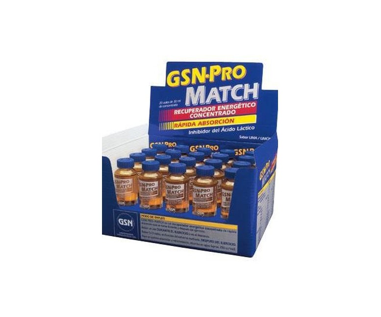 GSN-Pro Match 20 viales de 30ml Gsn