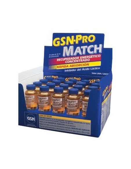 GSN-Pro Match 20 viales de 30ml Gsn