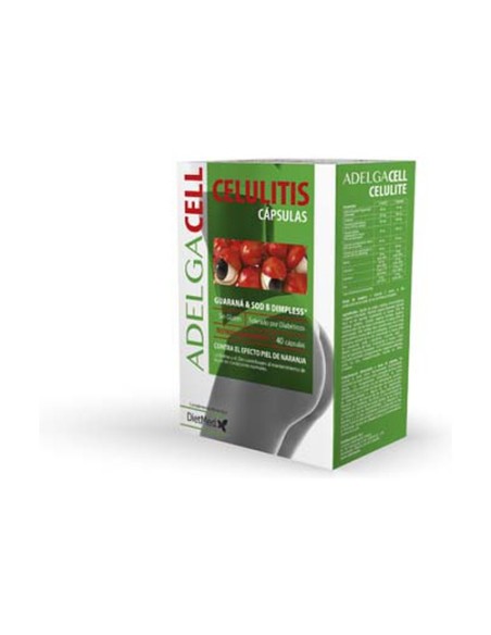 Adelgacell Reducer Celulitis 40 cápsulas Dietmed