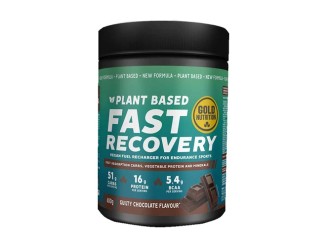 Fast recovery plant based chocolate