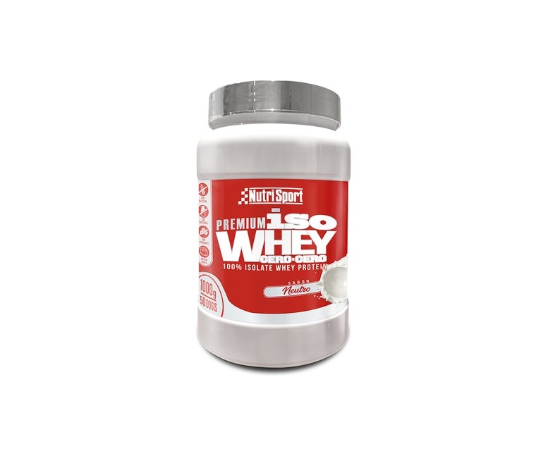 Iso Whey Cero Cero (Sabor Neutro) 1 kg Nutrisport
