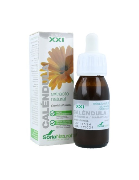 Extracto Caléndula Formula XXI 50 ml Soria Natural