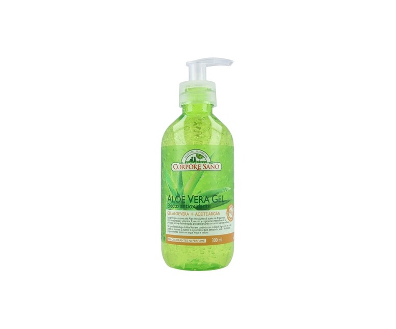 Gel Aloe Vera 99,9% con Aceite de Argán 300 ml Corpore Sano