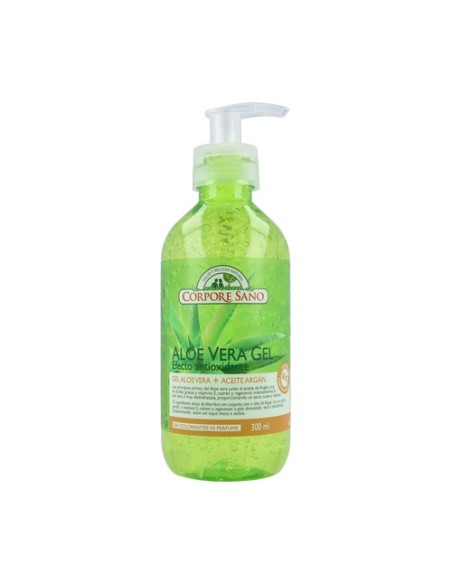 Gel Aloe Vera 99,9% con Aceite de Argán 300 ml Corpore Sano