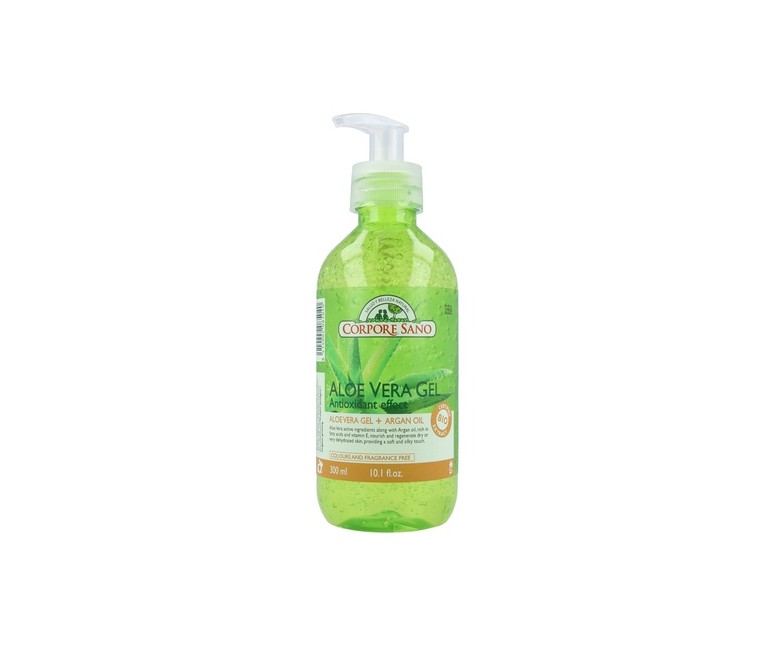 Gel Aloe Vera 99,9% con Aceite de Argán 300 ml Corpore Sano
