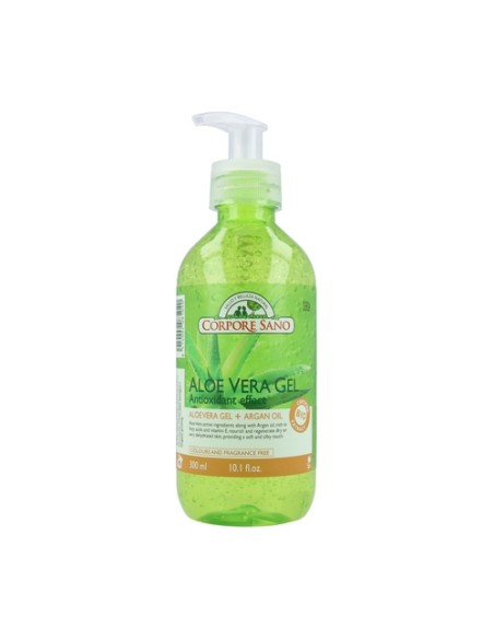 Gel Aloe Vera 99,9% con Aceite de Argán 300 ml Corpore Sano