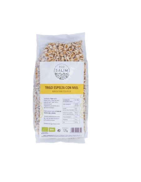 Espelta Hinchada con Miel Bio 125 g Eco Salim