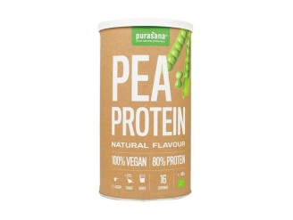 Proteína de guisante en polvo natural bio