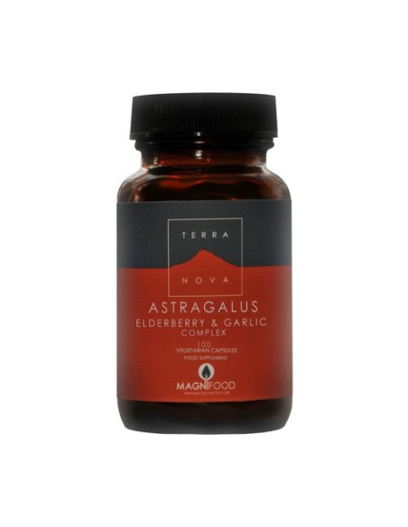 Astrágalo, Sauco y Ajo Complex (Resistance Support) 100 cápsulas Terranova