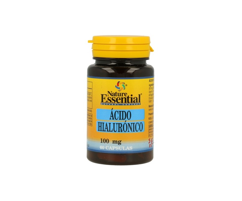 Ácido hialurónico 60 comprimidos de 100mg Nature essential