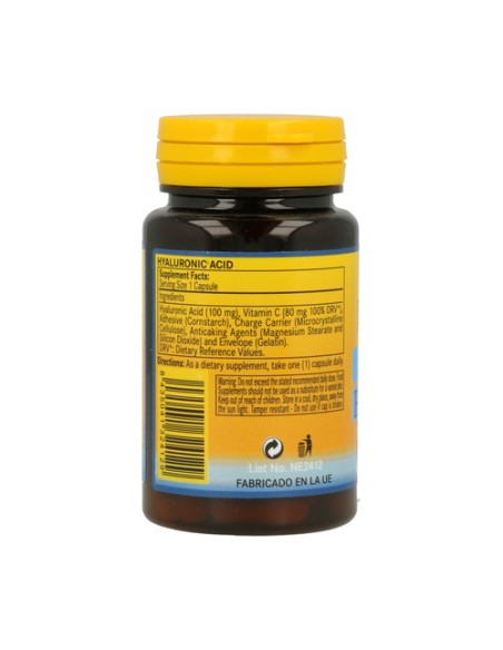 Ácido hialurónico 60 comprimidos de 100mg Nature essential
