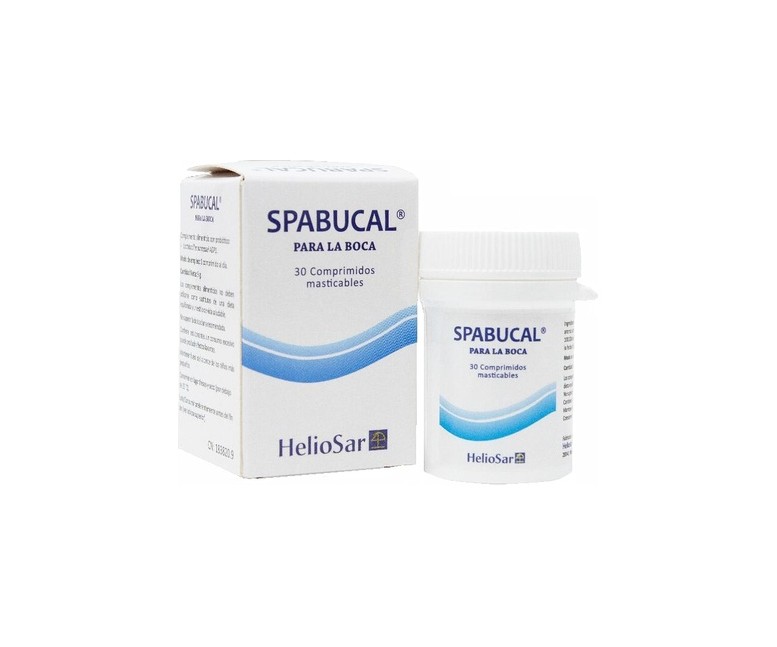 Spabucal salud bucodental 30 comprimidos masticables Heliosar