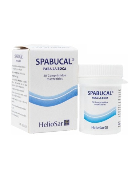 Spabucal salud bucodental 30 comprimidos masticables Heliosar
