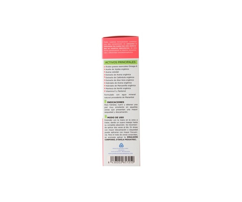 Pediatric Crema Concentrada 100 ml de crema D'Shila