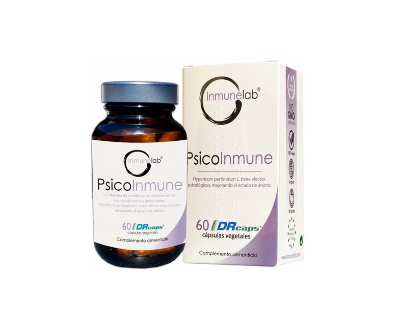 Psicoinmune, equilibrio emocional 60 cápsulas de 820mg Inmunelab