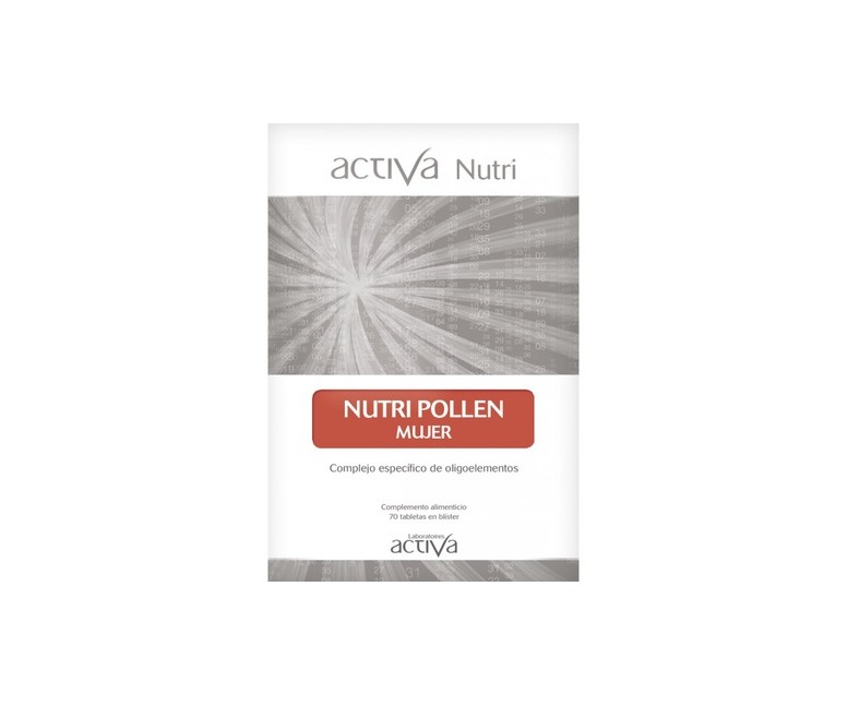 Nutri pollen mujer 70 comprimidos masticables Activa