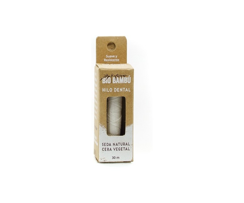 Hilo Dental de Seda Natural 30m Recargable 1 unidad BioBambú