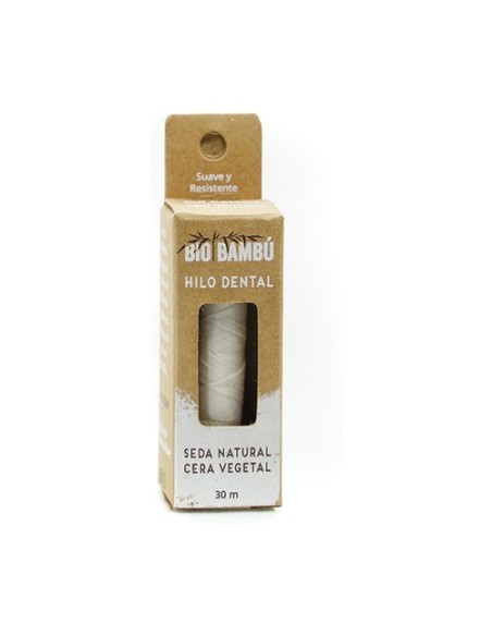 Hilo Dental de Seda Natural 30m Recargable 1 unidad BioBambú