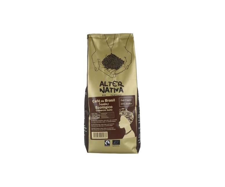 Café de Brasil santos grano ecológico 500 g Alternativa3