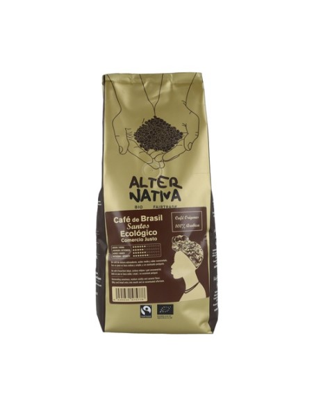 Café de Brasil santos grano ecológico 500 g Alternativa3