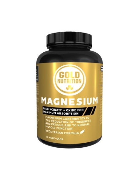 Magnesium 60 cápsulas de 600mg Gold Nutrition