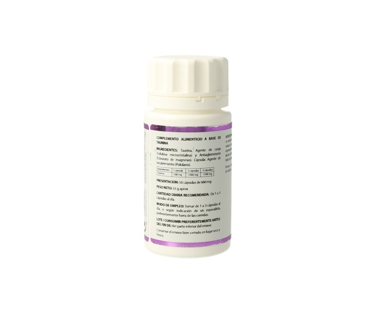 L-taurina Holomega 50 cápsulas Equisalud