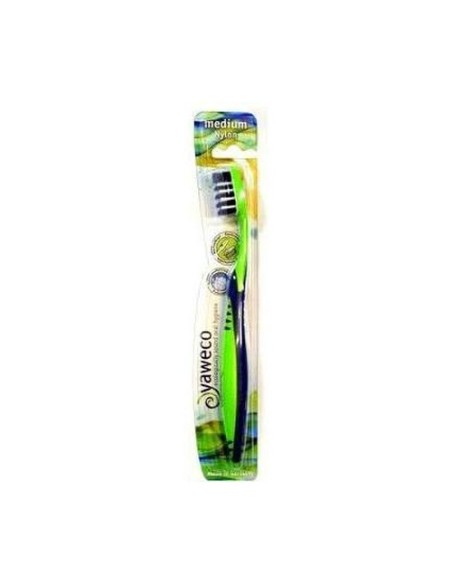 Cepillo Dental Nylon Medium 1 unidad Yaweco