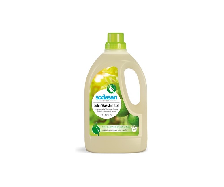 Detergente líquido para ropa lima 1,5 L (Lima) Sodasan