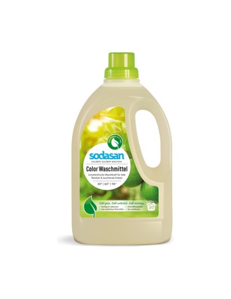 Detergente líquido para ropa lima 1,5 L (Lima) Sodasan