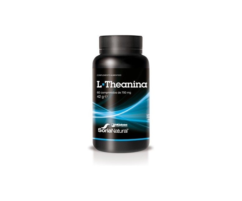 L-Theanina 60 comprimidos de 700mg Soria Natural