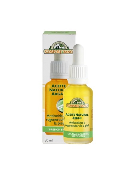 Aceite Natural de Argán 30 ml Corpore Sano
