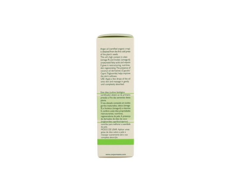 Aceite Natural de Argán 30 ml Corpore Sano