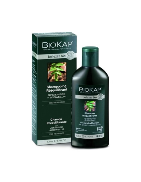 Champú Reequilibrante Bio 200 ml Biokap