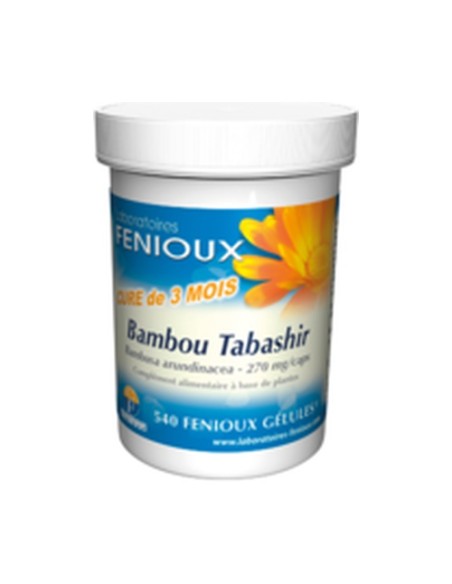 Bambú de Tabasir 540 cápsulas Fenioux
