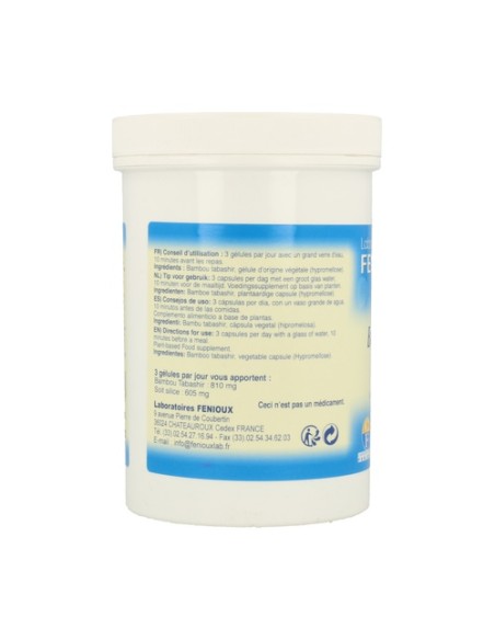 Bambú de Tabasir 540 cápsulas Fenioux