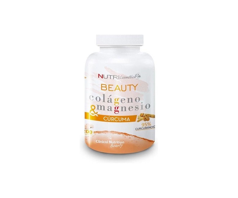 Colageno magnesio y curcuma 200 comprimidos Clinical Nutrition