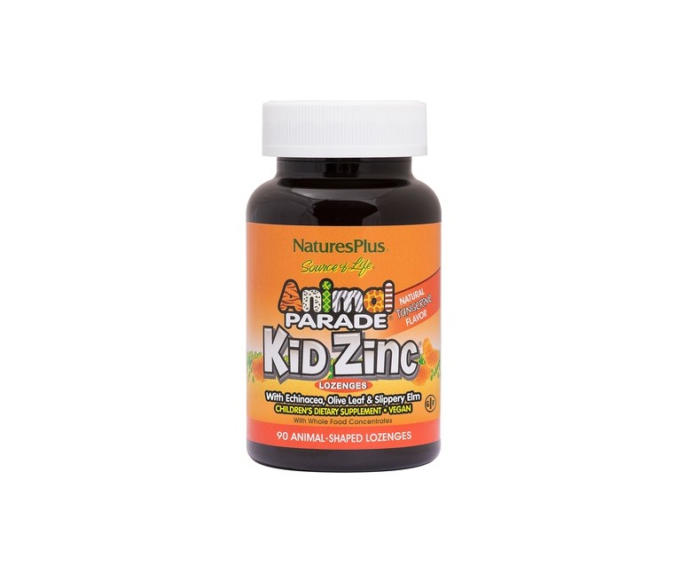 Animal Parade KidZinc 90 comprimidos Natures Plus