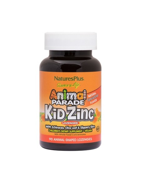 Animal Parade KidZinc 90 comprimidos Natures Plus