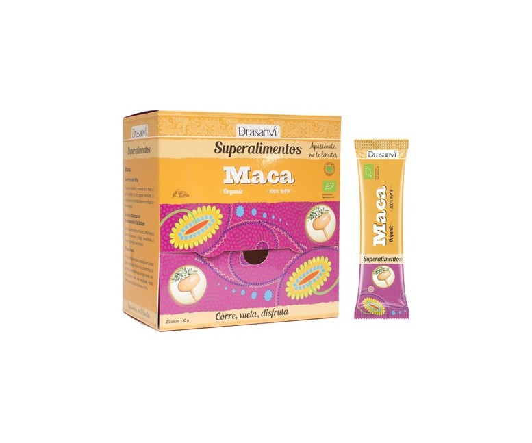 Stick maca Bio superalimentos 20 sticks de 10g Drasanvi