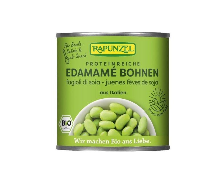 Judía mungo y edamame 200 g Rapunzel