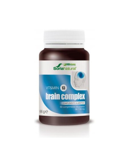 Vit & Min 13 Brain Complex 60 comprimidos Soria Natural