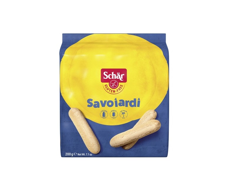 Bizcochitos de soletilla Savoiardi sin gluten 200 g Schär