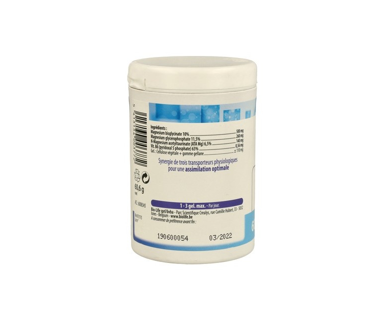 Magnesio Quatro 900 60 perlas BioLife
