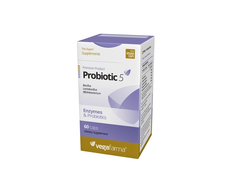 Probiotic 5 60 cápsulas Vegafarma