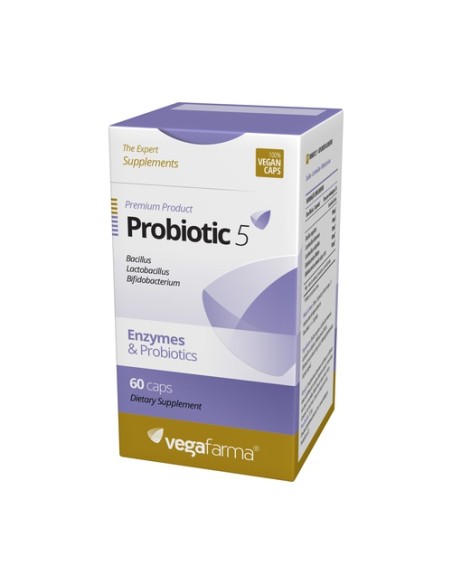 Probiotic 5 60 cápsulas Vegafarma
