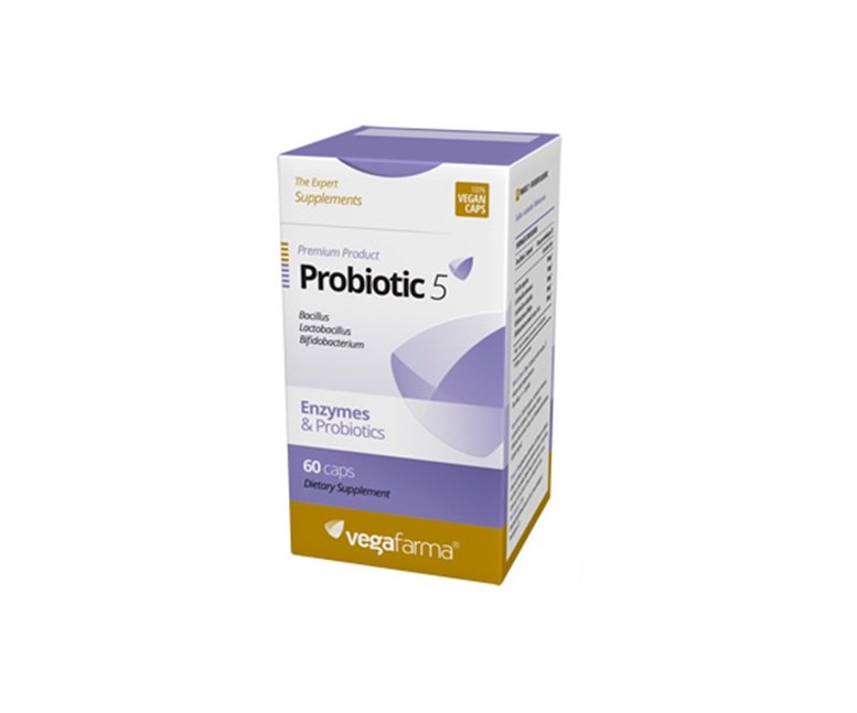 Probiotic 5 60 cápsulas Vegafarma